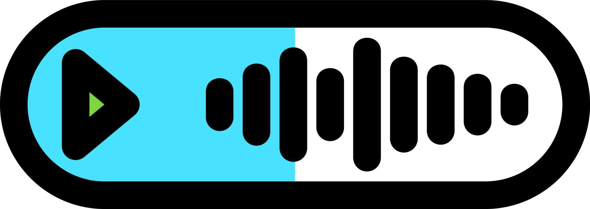 Voice Message Vector Icon Design