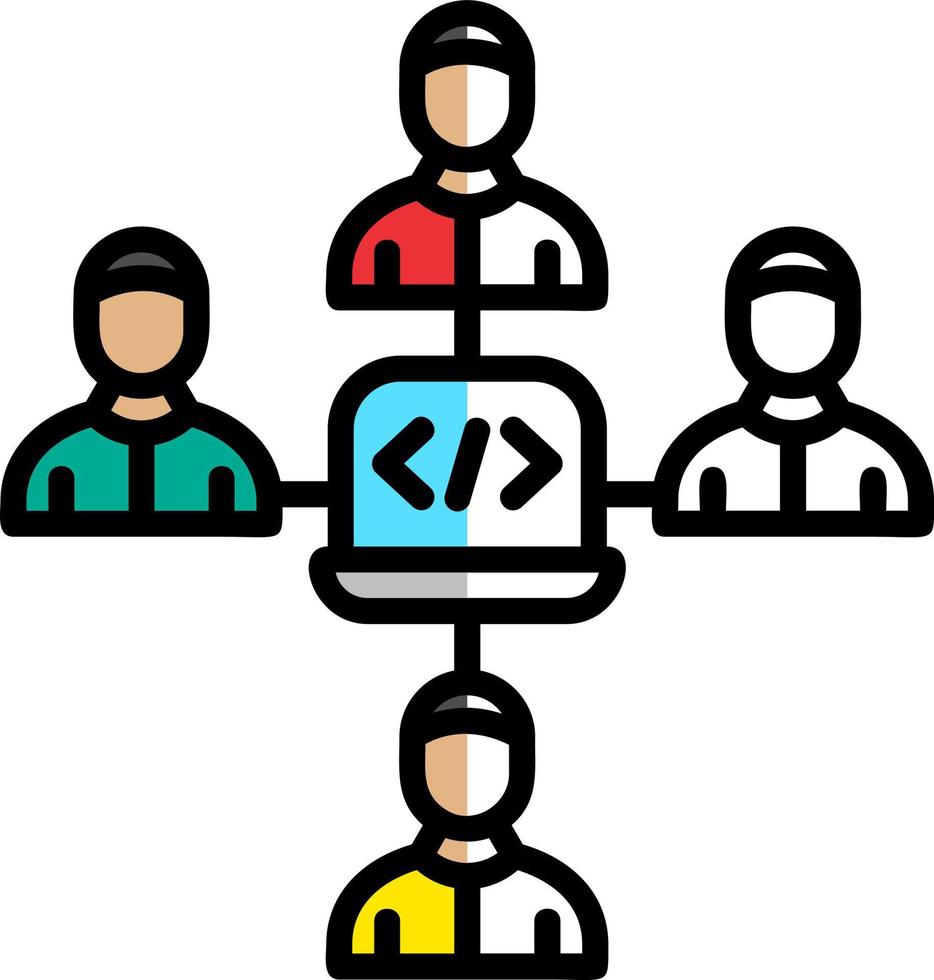 Code Deployment Vector Icon Design