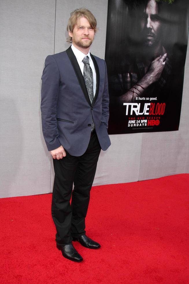 Todd Lowe arriving at the True Blood Season 2 Premiere Screening at the Paramount Theater  at Paramount Studios in  Los Angeles  CA on June 9 2009 2009 photo