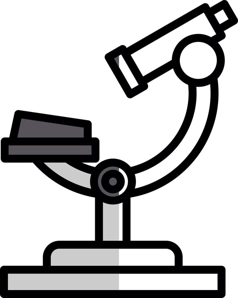 Microscope Vector Icon Design