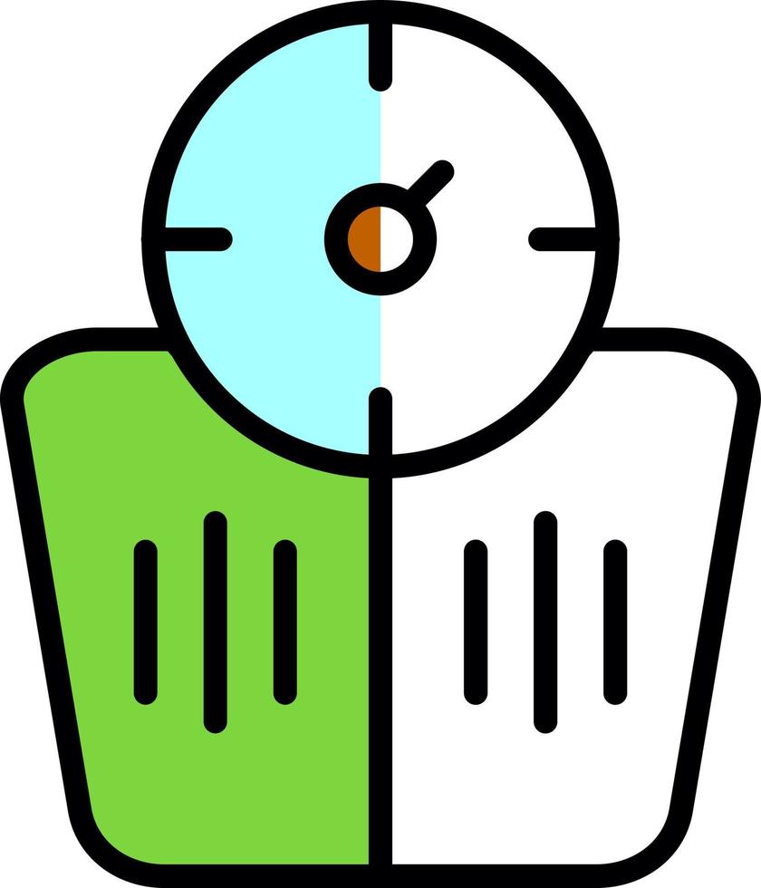 Weight Check Vector Icon Design