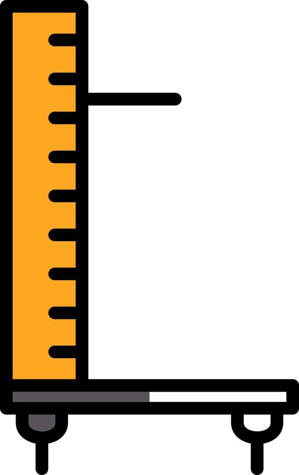 Height Check Vector Icon Design