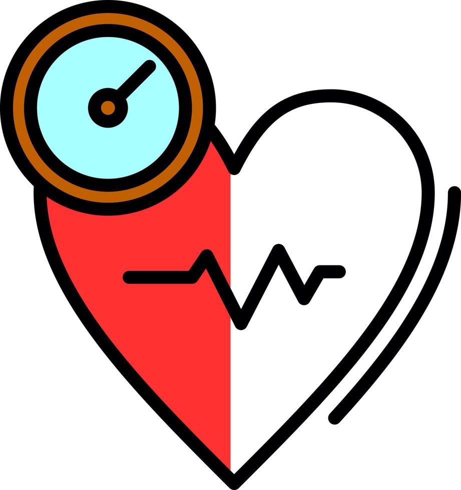 Blood Pressure Vector Icon Design