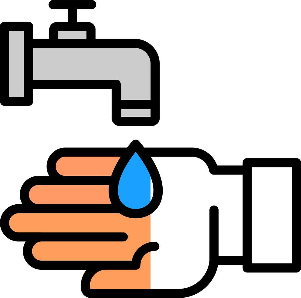 Wudu Vector Icon Design