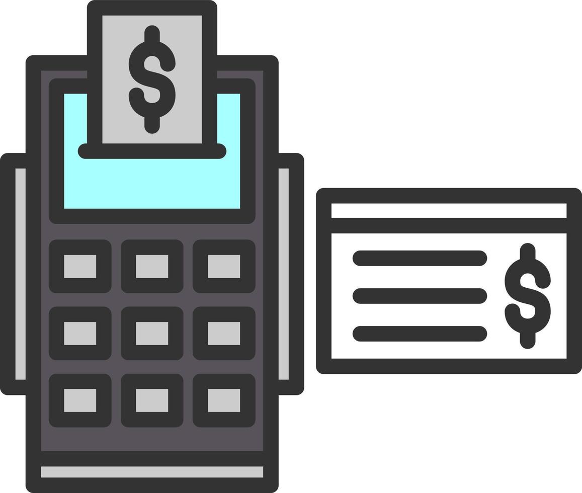 Card Machine Vector Icon Design