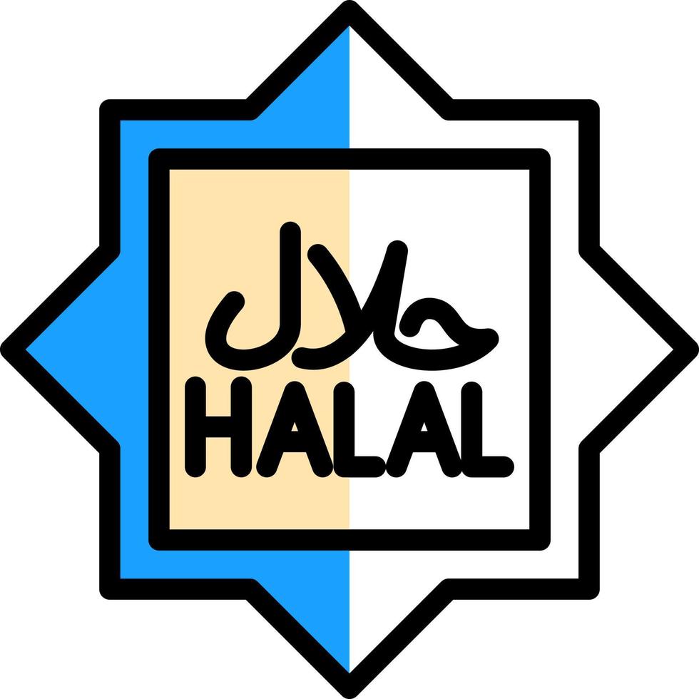 Halal Vector Icon Design