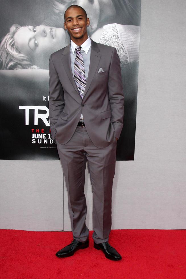 Mechad Brooks arriving at the True Blood Season 2 Premiere Screening at the Paramount Theater  at Paramount Studios in  Los Angeles  CA on June 9 2009 2009 photo