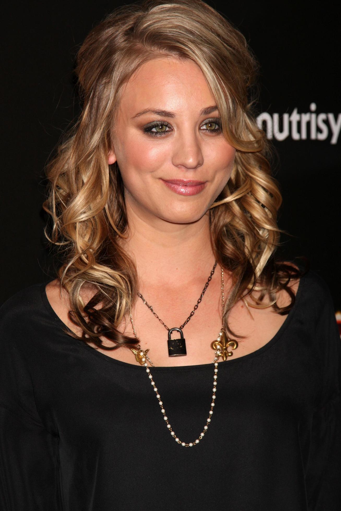Kaley Cuoco arriving at the TV Guide Magazine Sexiest Stars Party at