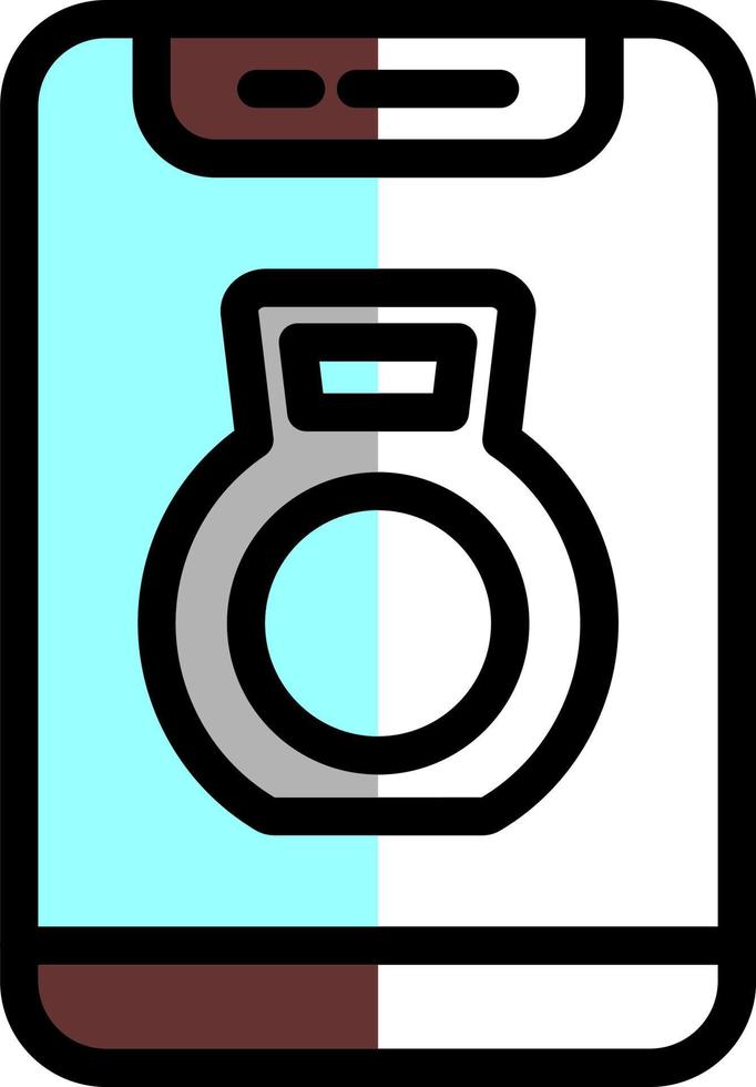Kettlebell Vector Icon Design
