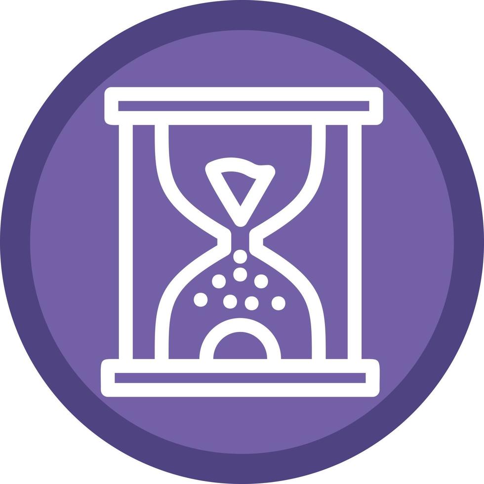 Hourglass Vector Icon Design