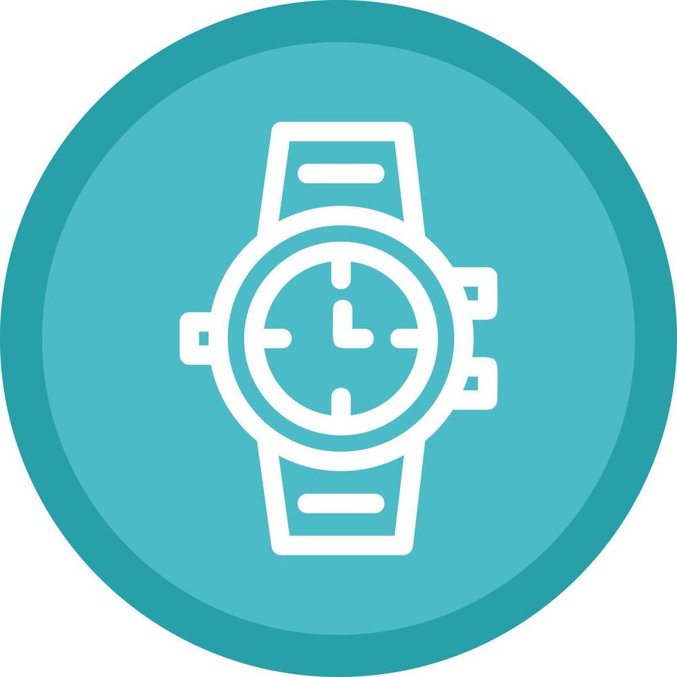 Wristwatch Vector Icon Design