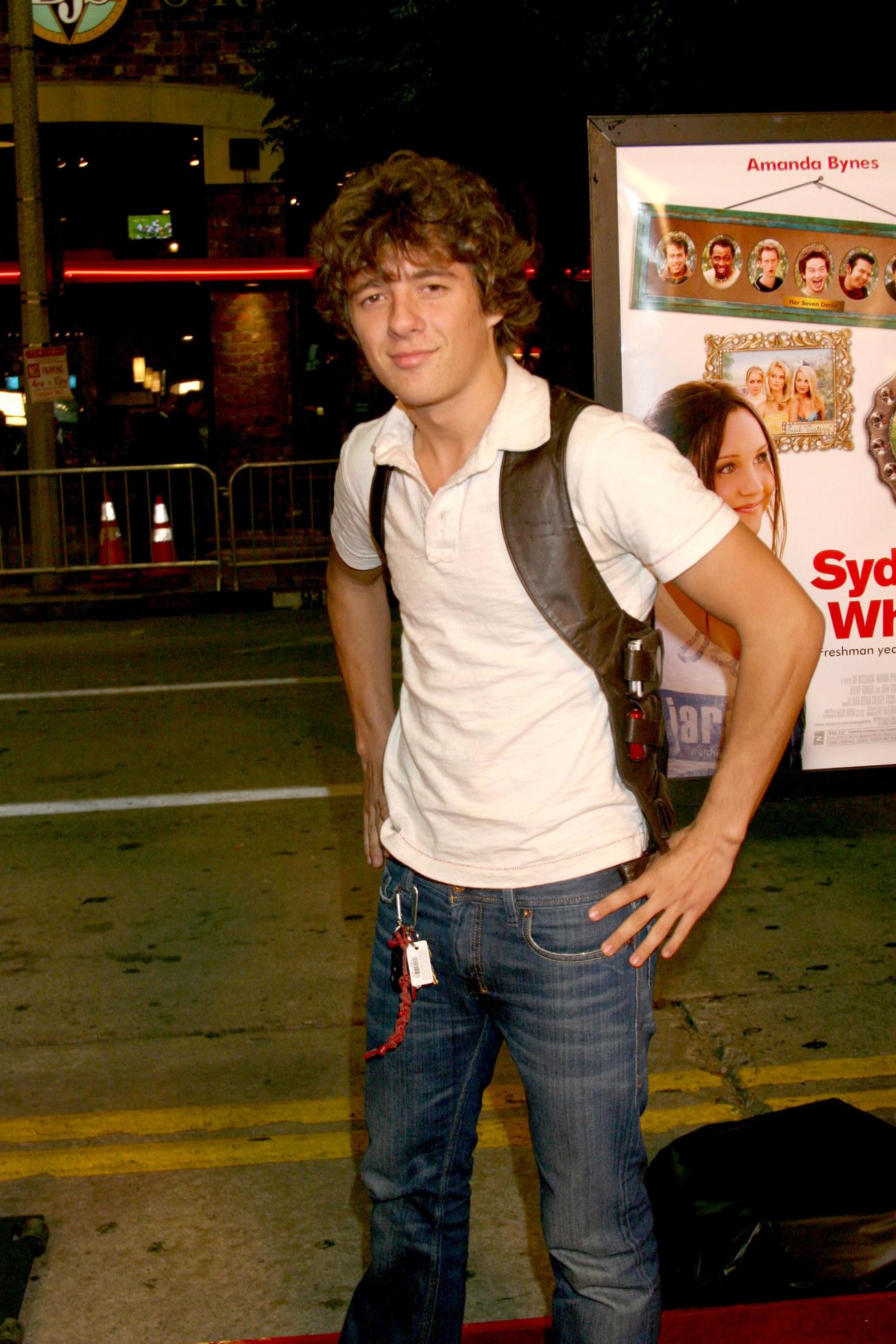 Matthew Underwood Sydney White World PremiereManns Bruin TheaterWestwood CASeptember 20 20072007