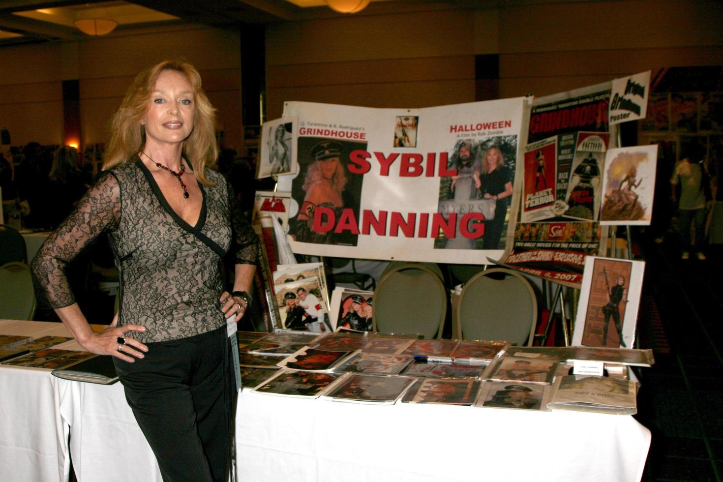 Sybil Danning at the Hollywood Collector Show at the Burbank Marriott Convention Center in Burbank  CA onOctober 4 20082008 photo