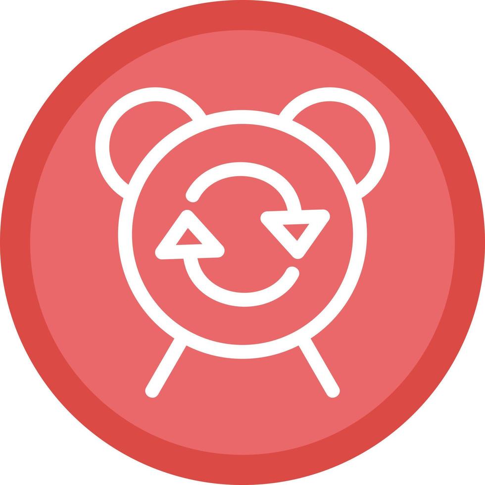 Alarm Repeat Vector Icon Design