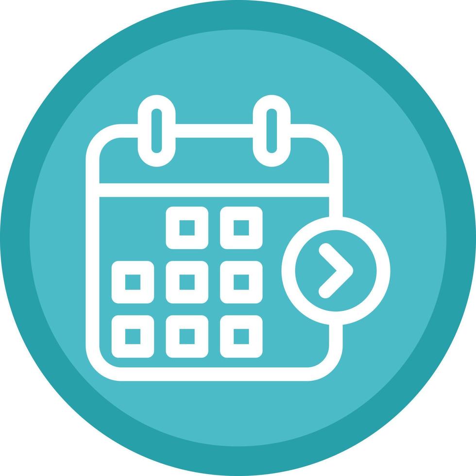 Next Week Vector Icon Design