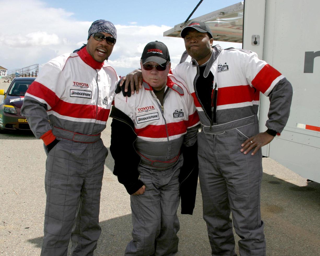 XzibitWilliam ShatnerRoger CrossToyota Grand Prix ProCeleb Race Training Willow Springs RacetrackLancaster CAMarch 11 20062006 photo