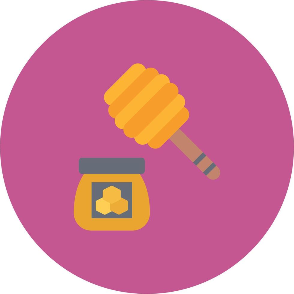 Honey jar vector icon