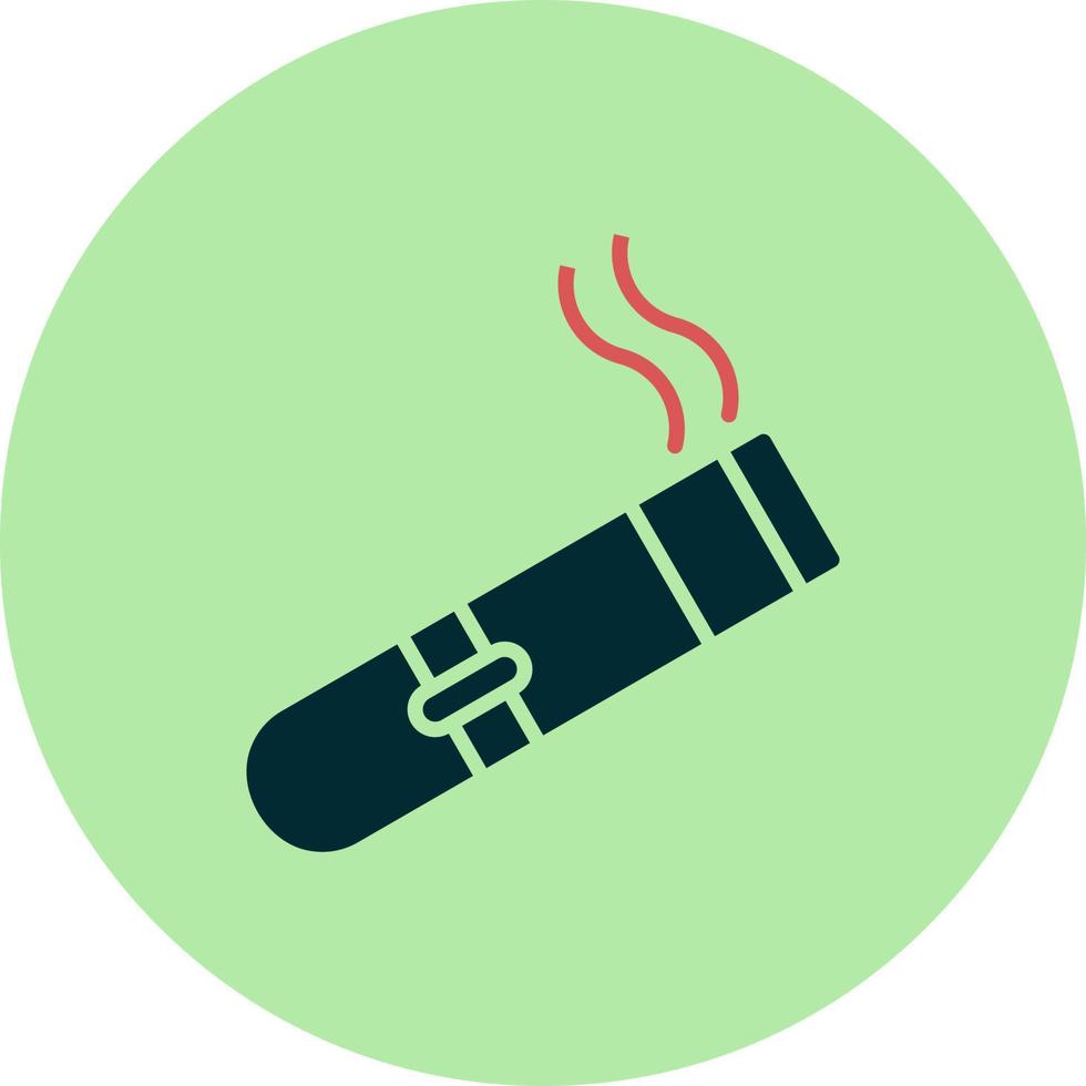 icono de vector de cigarro