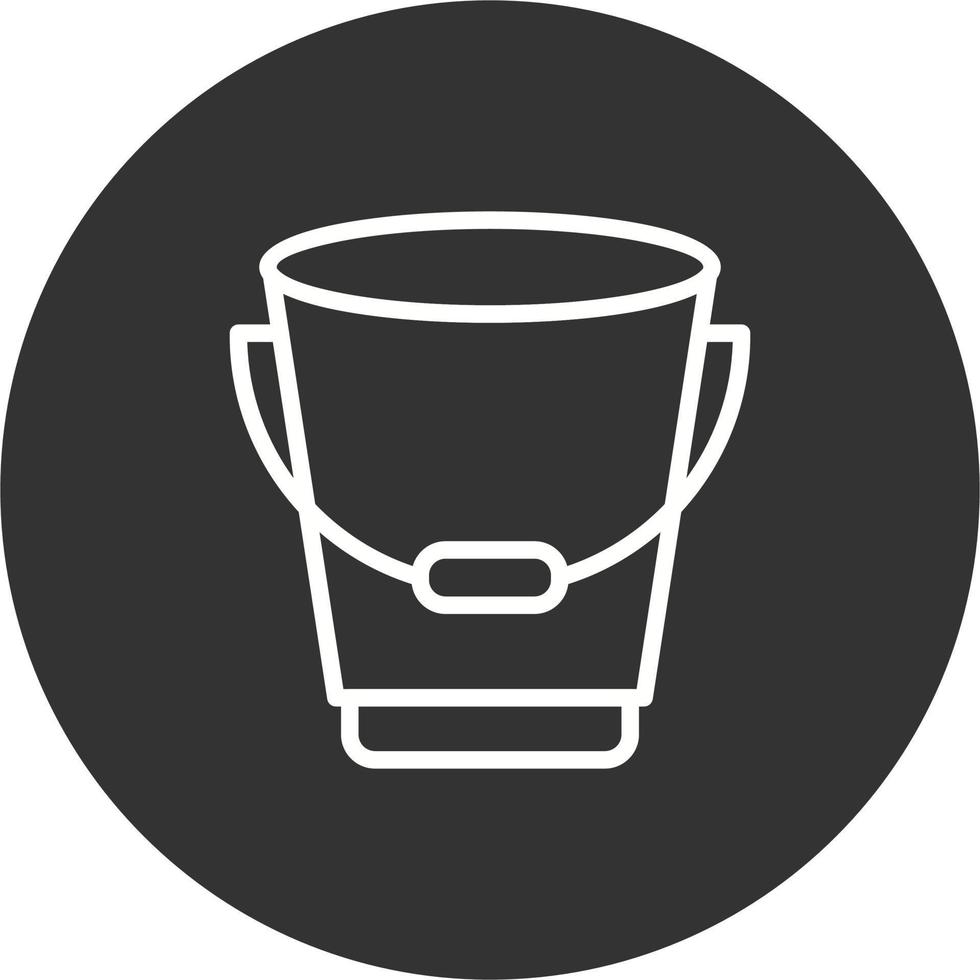 Bucket vector icon