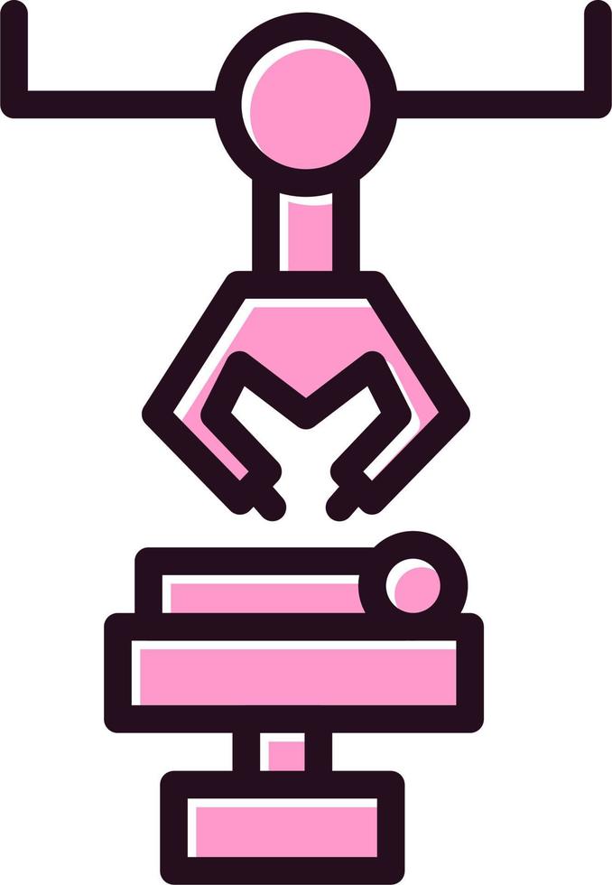 Robotic Surgery vector icon