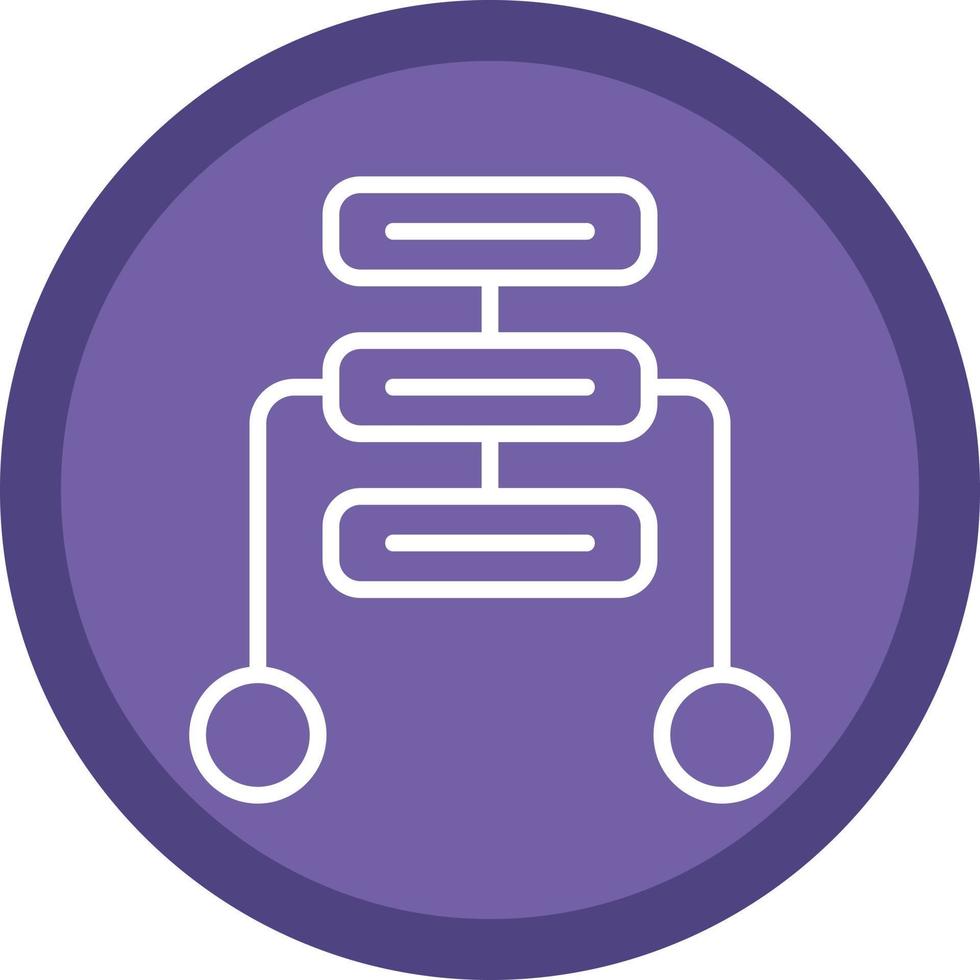 Algorithm Vector Icon Design