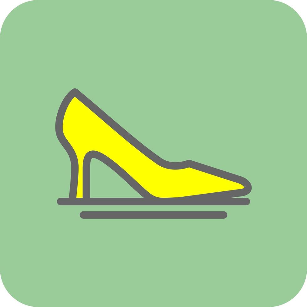 High Heel Vector Icon Design