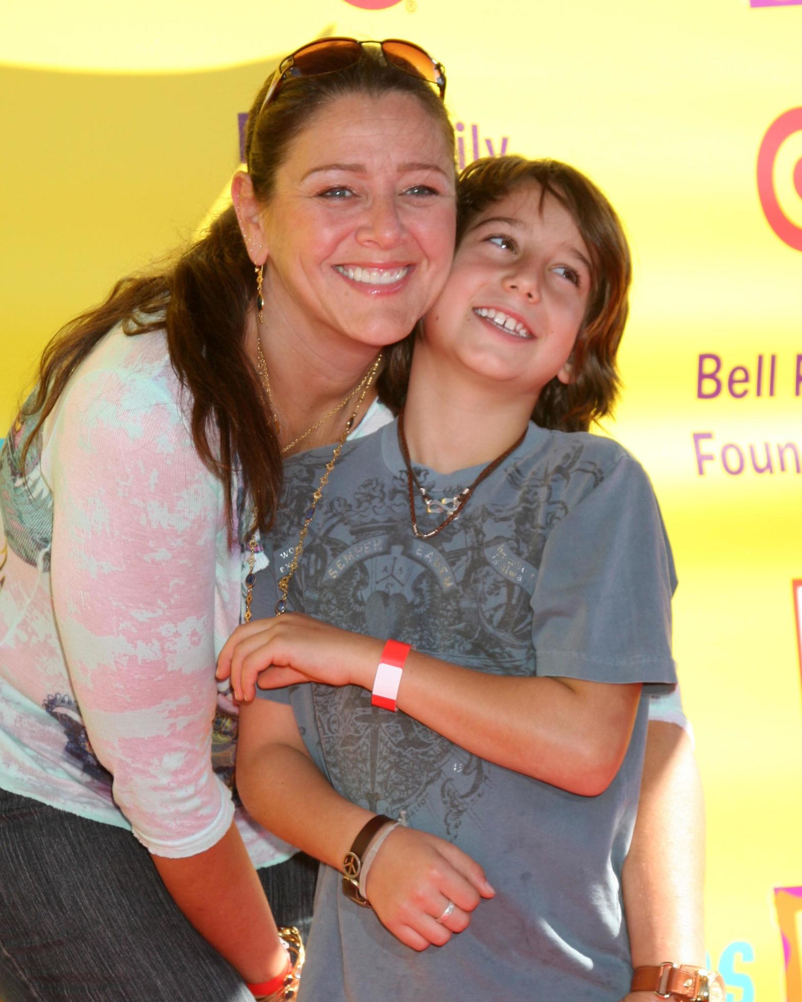 Camryn Manheim Son Miloarriving at the PS Arts Event 2009Barker