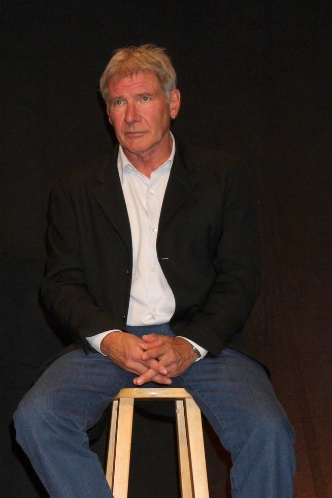 Harrison Fordat the EAA Press Conference to Introduce New Chairmen of the EAA Young Eagles ProgramSanta Monica AirportSanta Monica CASeptember 29 20092009 photo