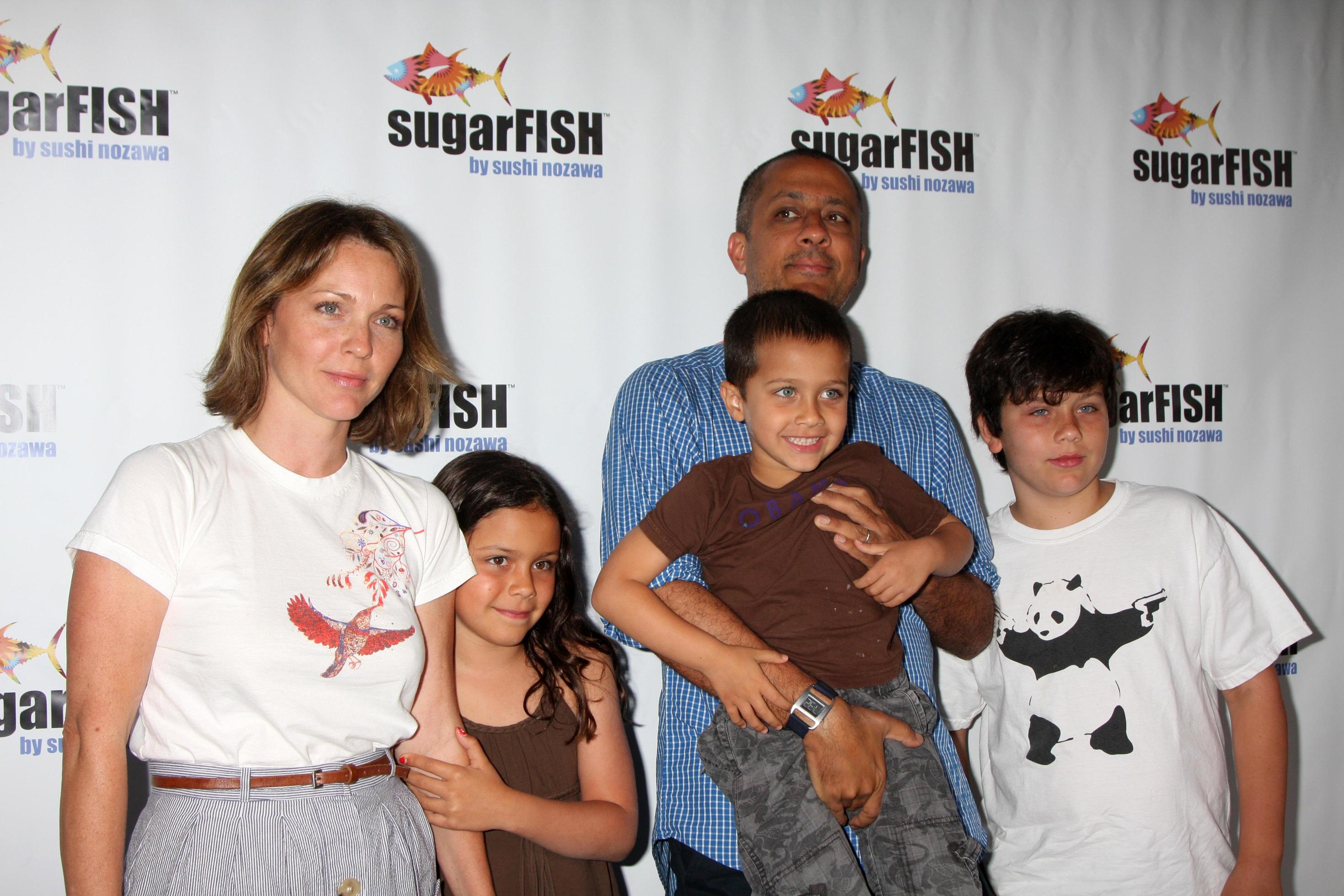 kelli williams su marido jajaja sahgal niños kirán RAM Sarame Jane y