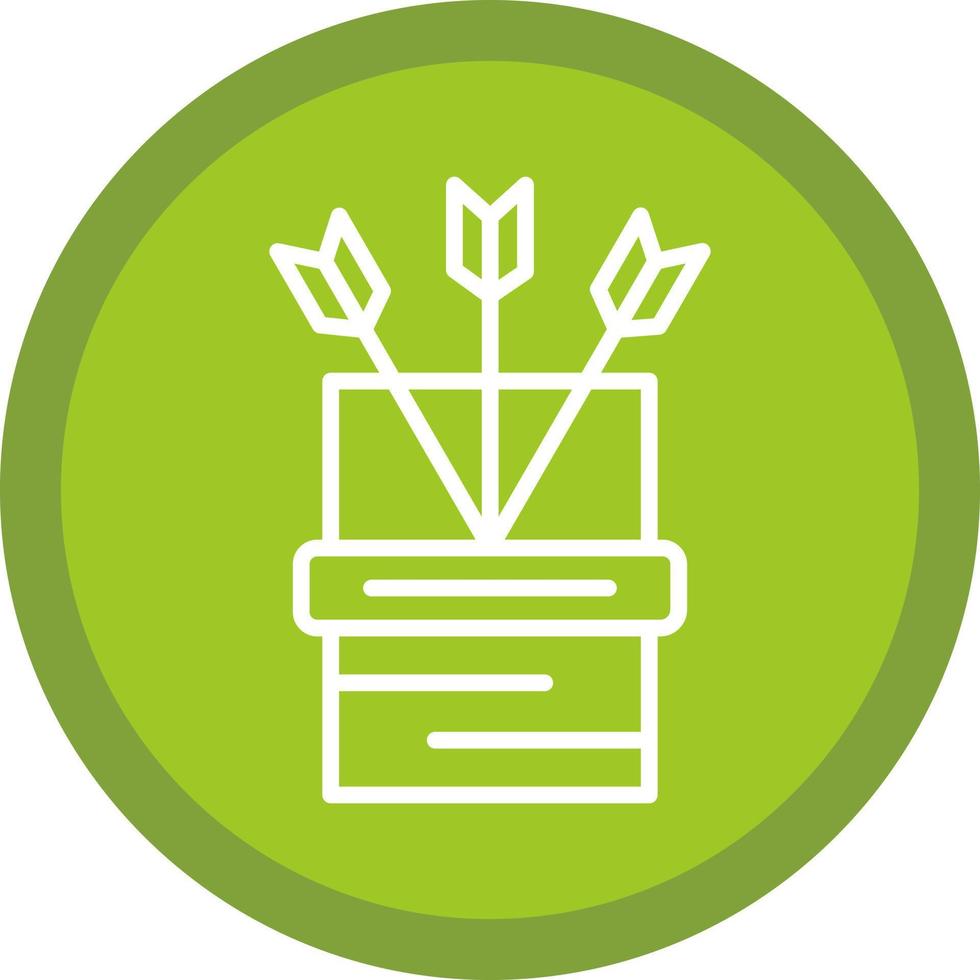 Quiver Vector Icon Design