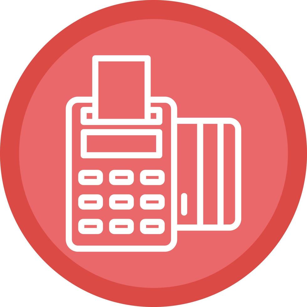 Pos Terminal Vector Icon Design