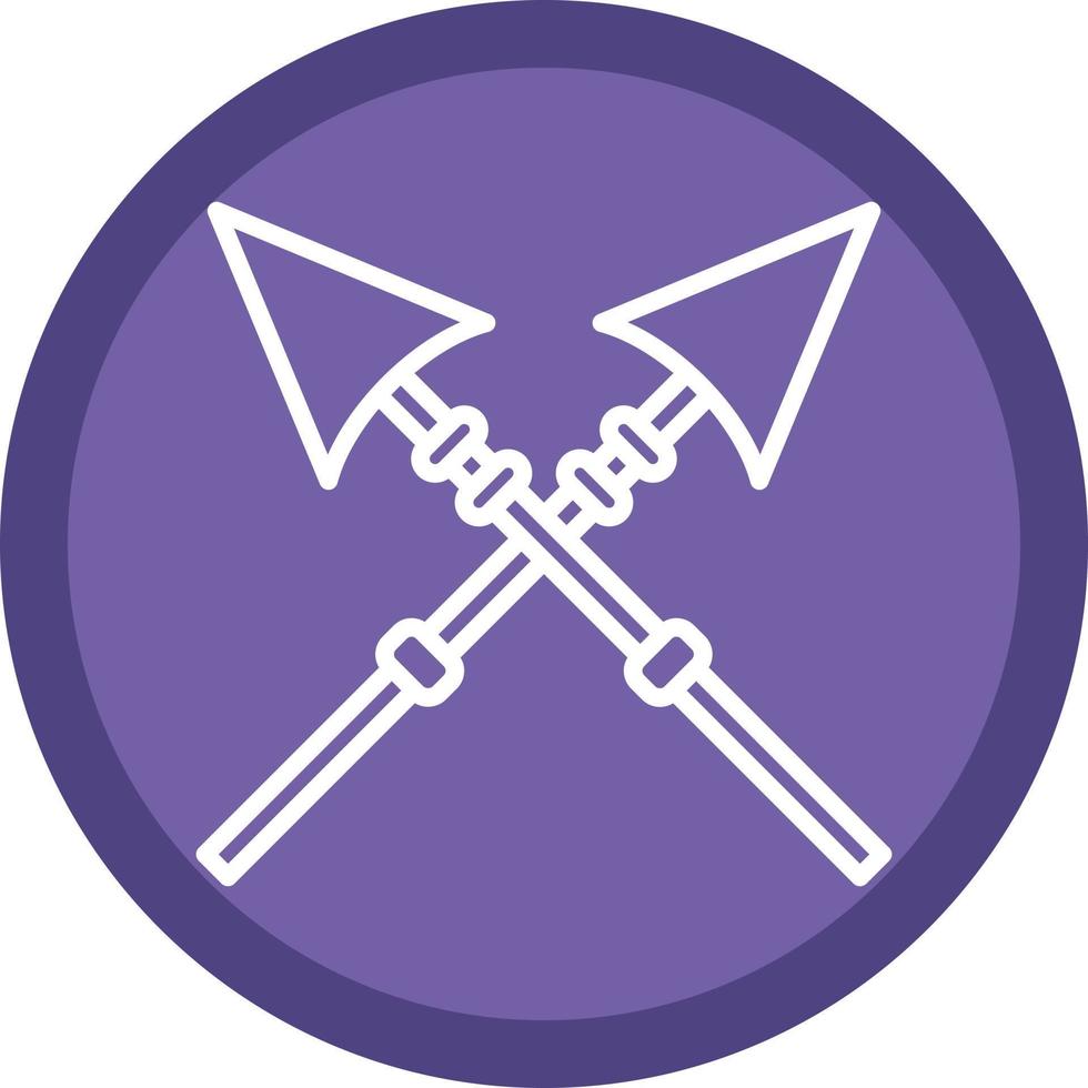 Lance Vector Icon Design