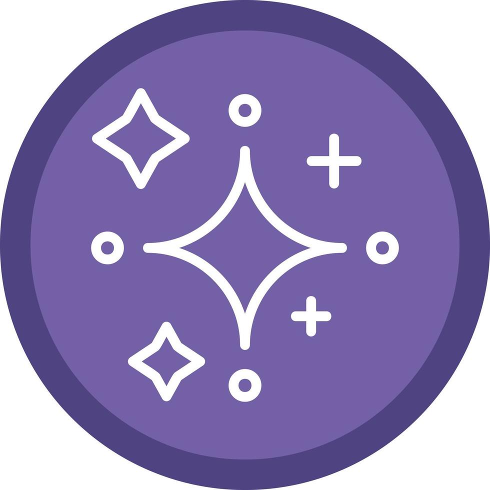 Sparkles Vector Icon Design