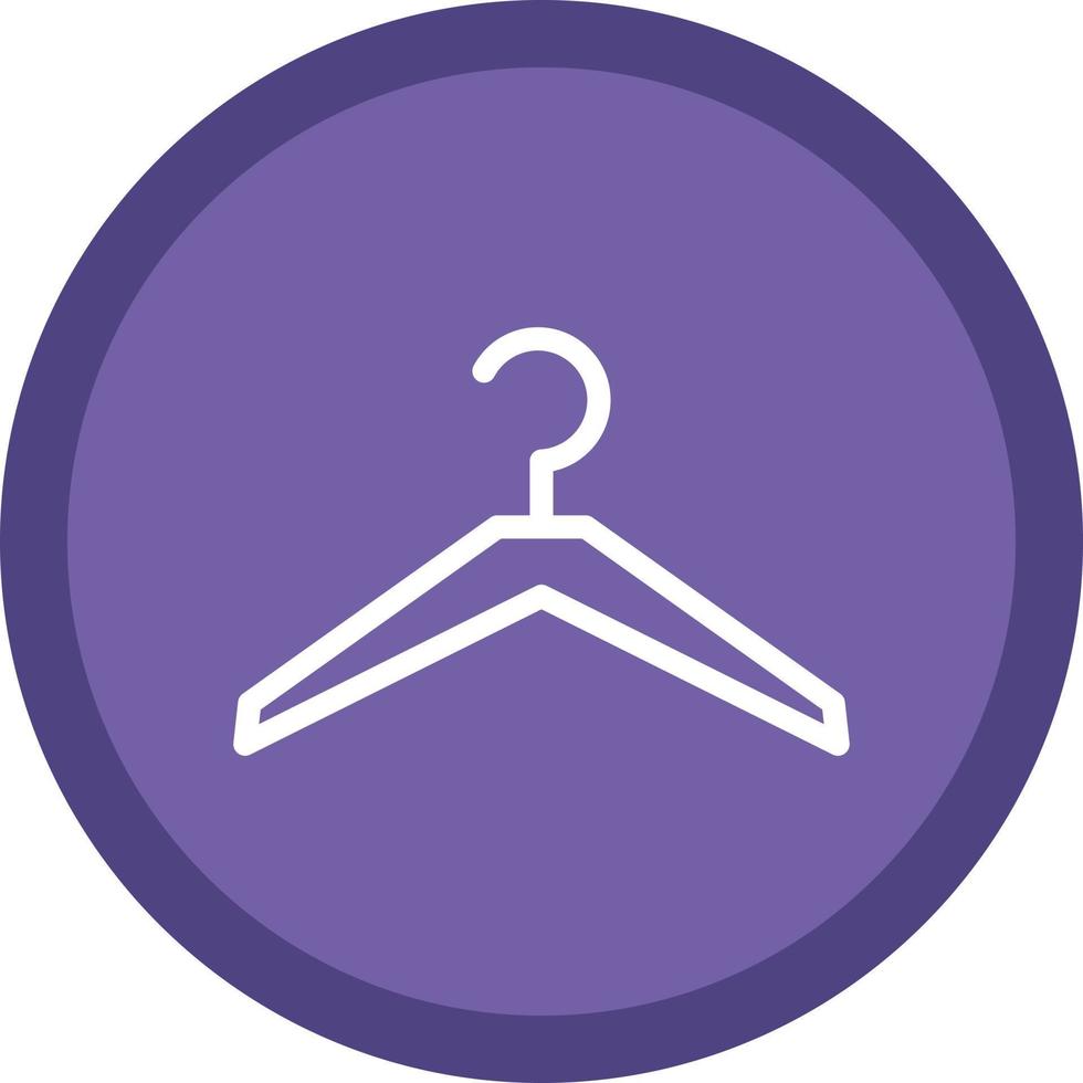 Clothes Hanger Vector Icon Design