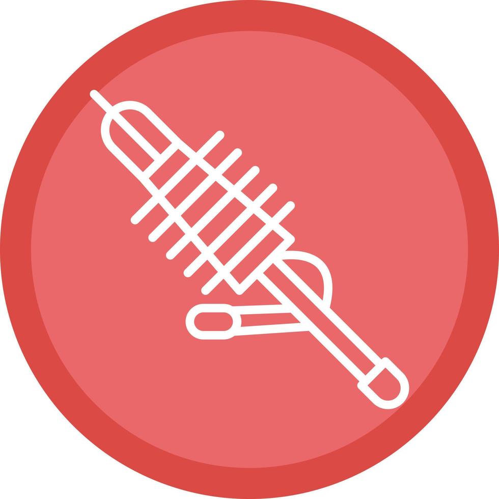 Curling Vector Icon Design