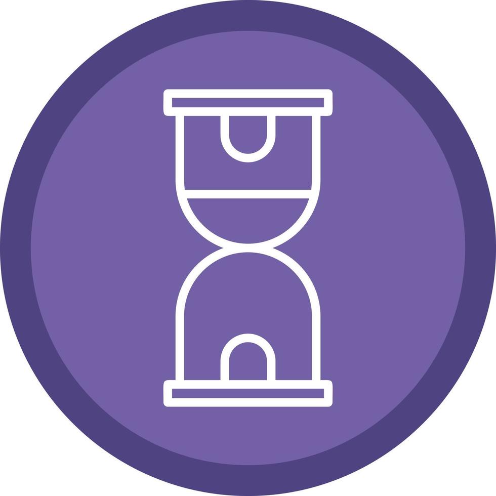 Hourglass Vector Icon Design