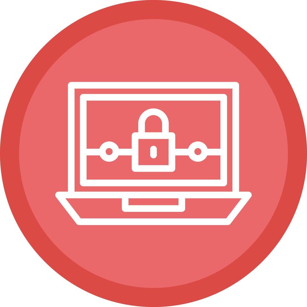 Ransomware Vector Icon Design