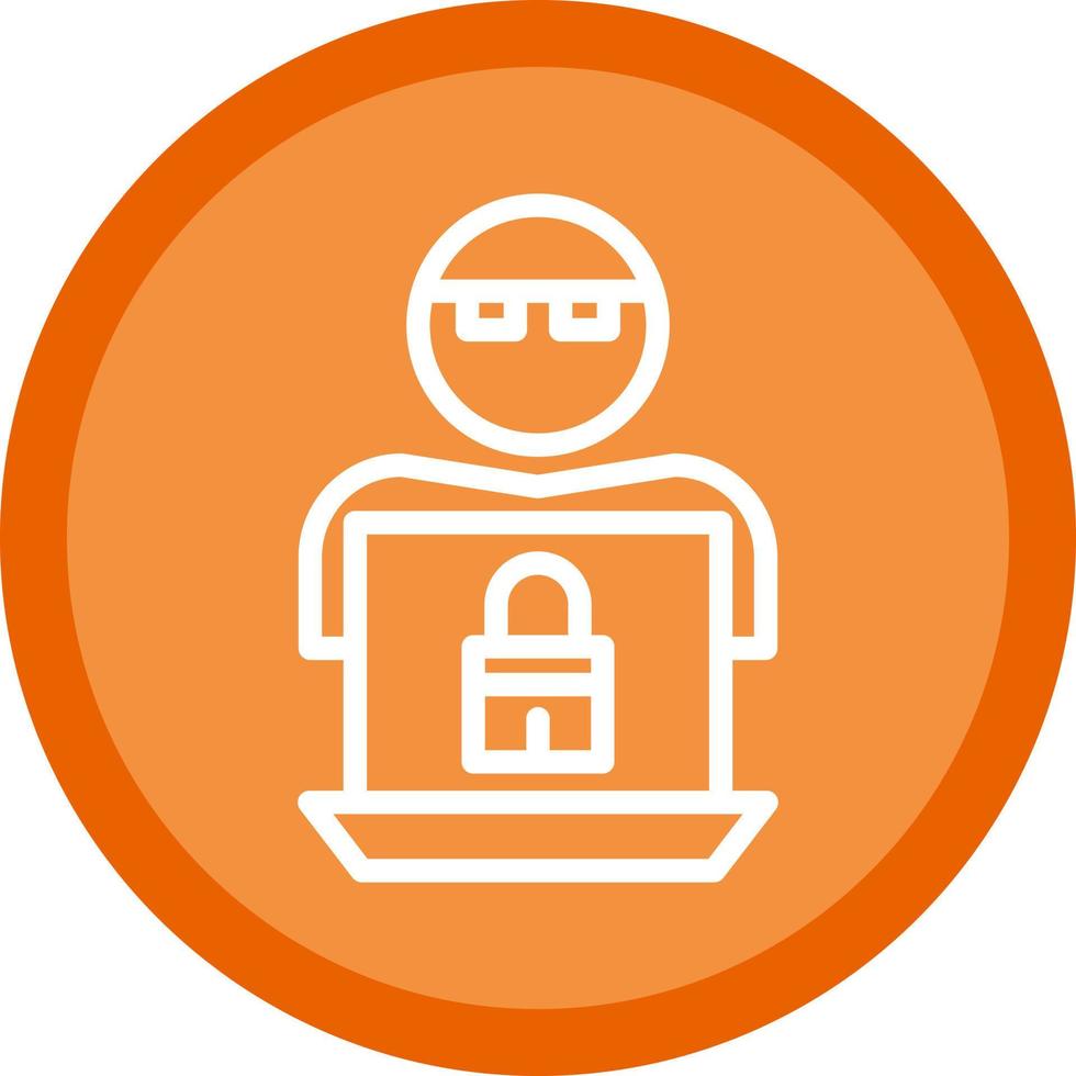 Cyber Attack Vector Icon Design