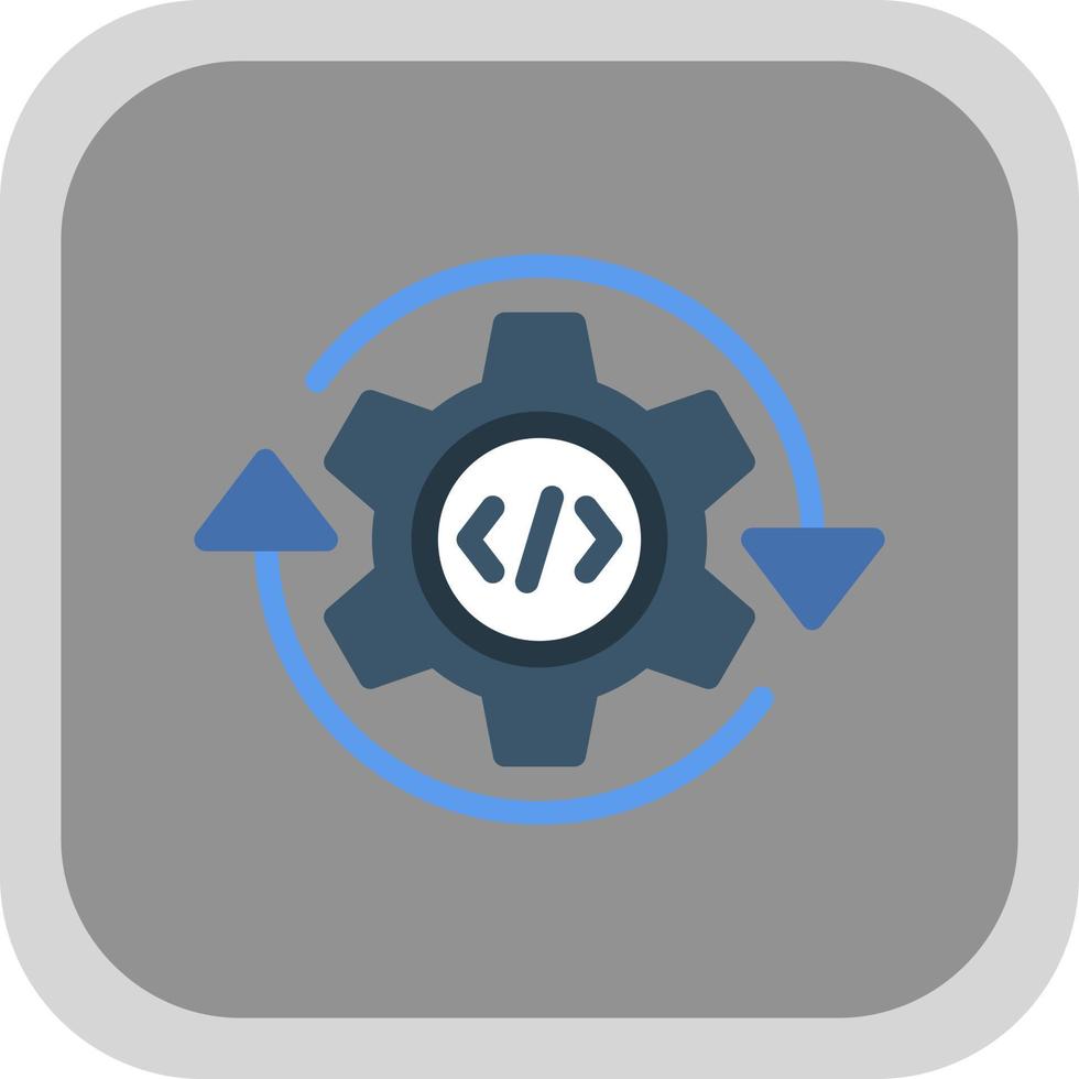 Continuous Integration Vector Icon Design