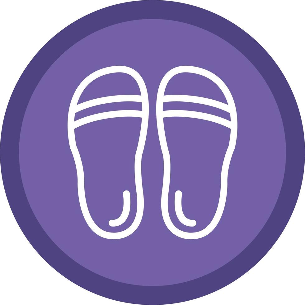 Slipper Vector Icon Design