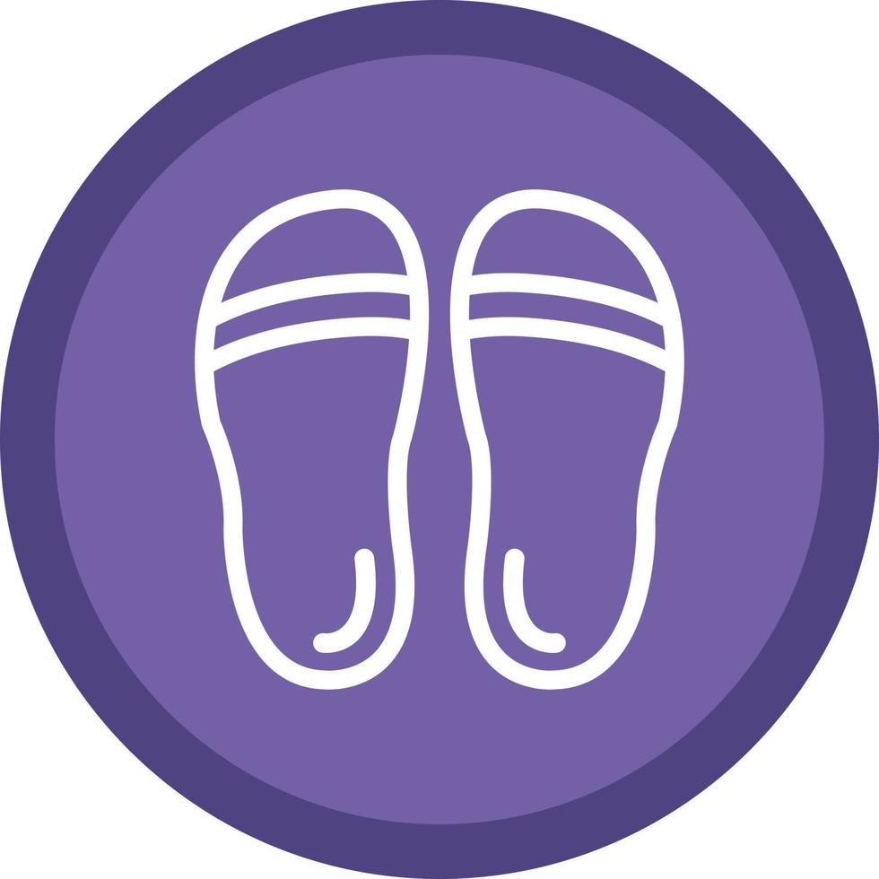 Slipper Vector Icon Design