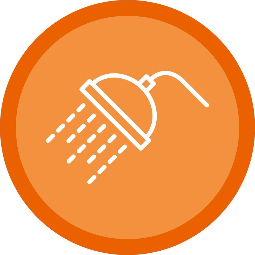 Shower Vector Icon Design