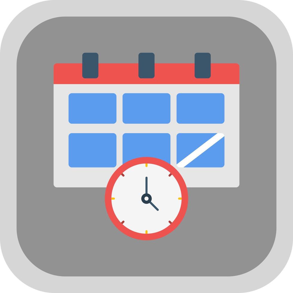 Deadline Vector Icon Design