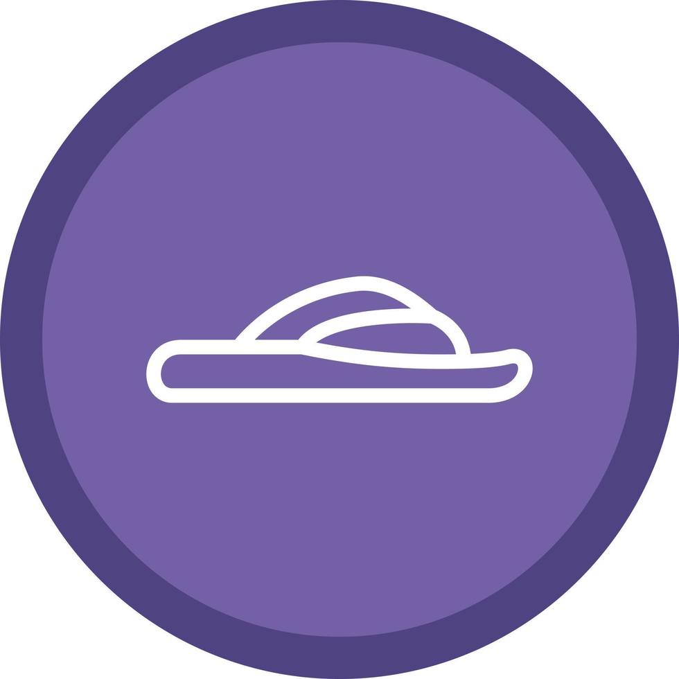 Sandal Vector Icon Design