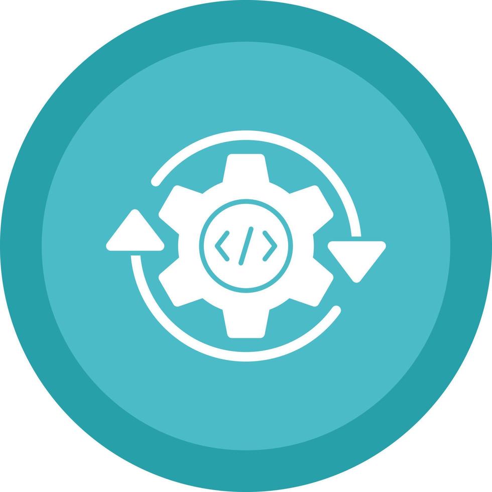 Continuous Integration Vector Icon Design