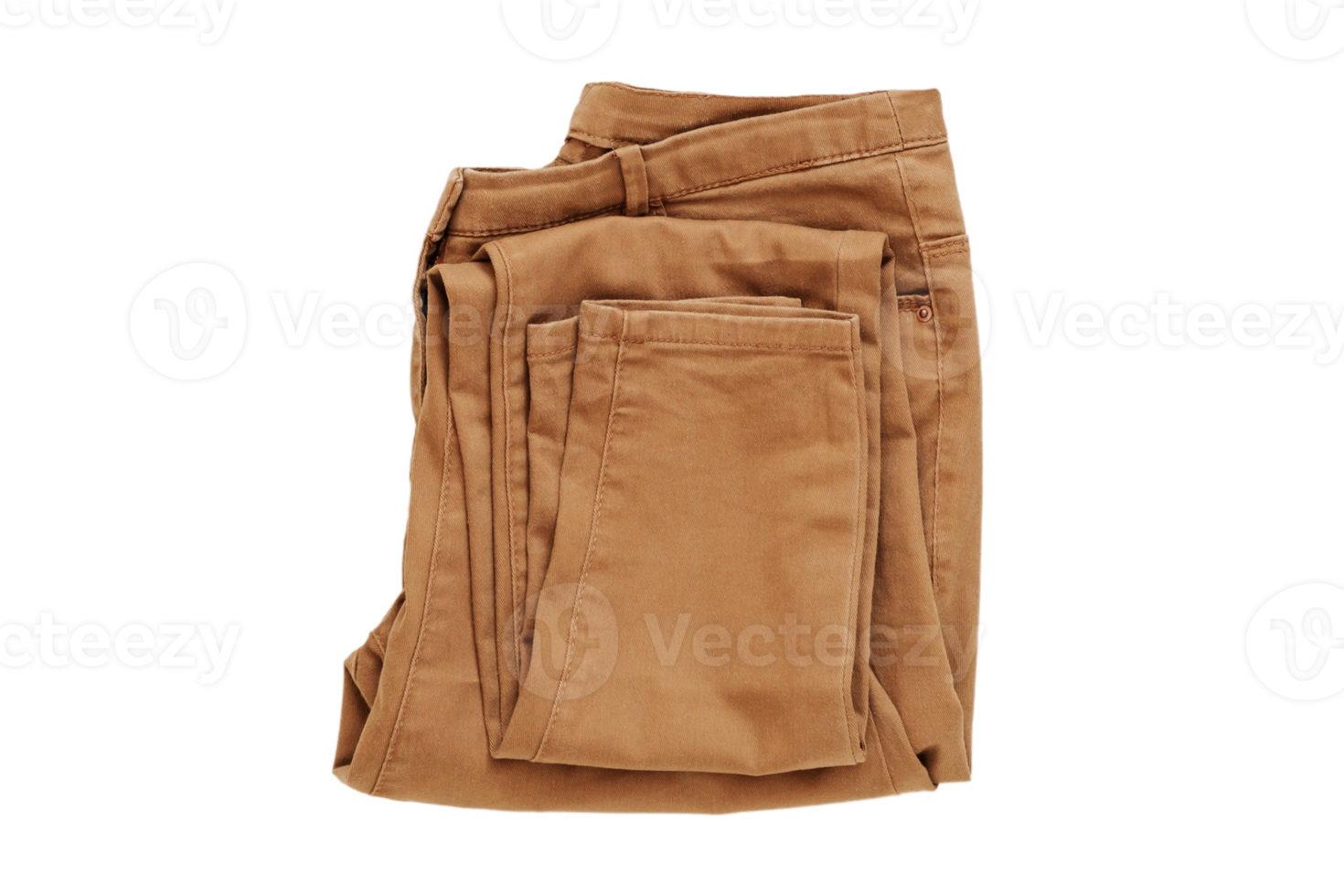 Beige pants isolated on a transparent background png