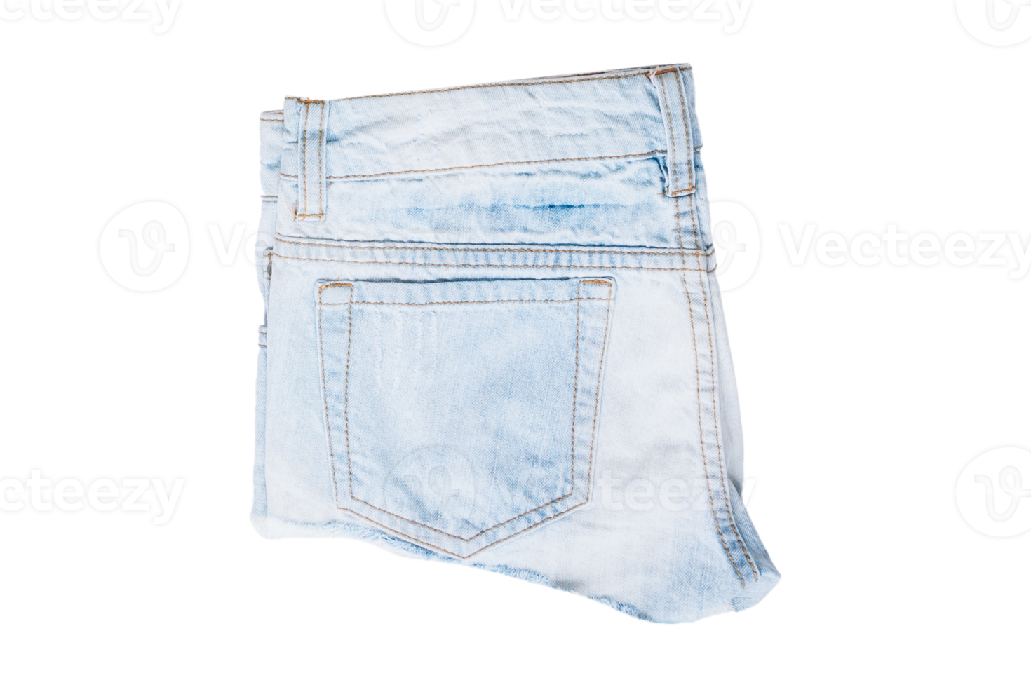 Blau Denim kurze Hose isoliert auf ein transparent Hintergrund png