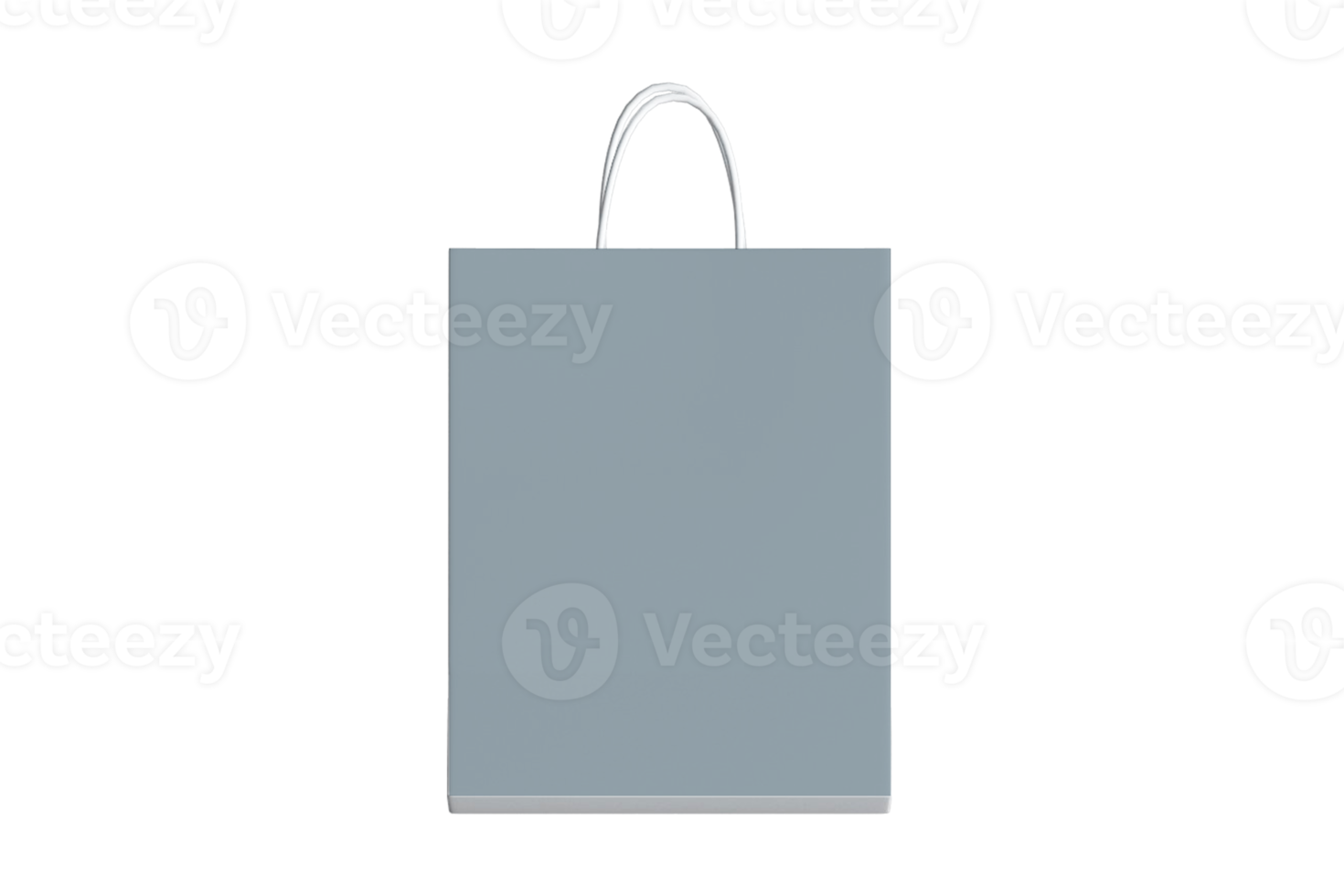 Blue bag isolated on a transparent background png