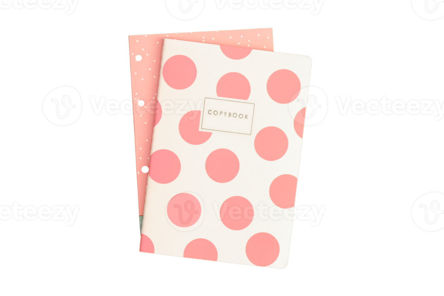 roze notebooks geïsoleerd Aan een transparant achtergrond png