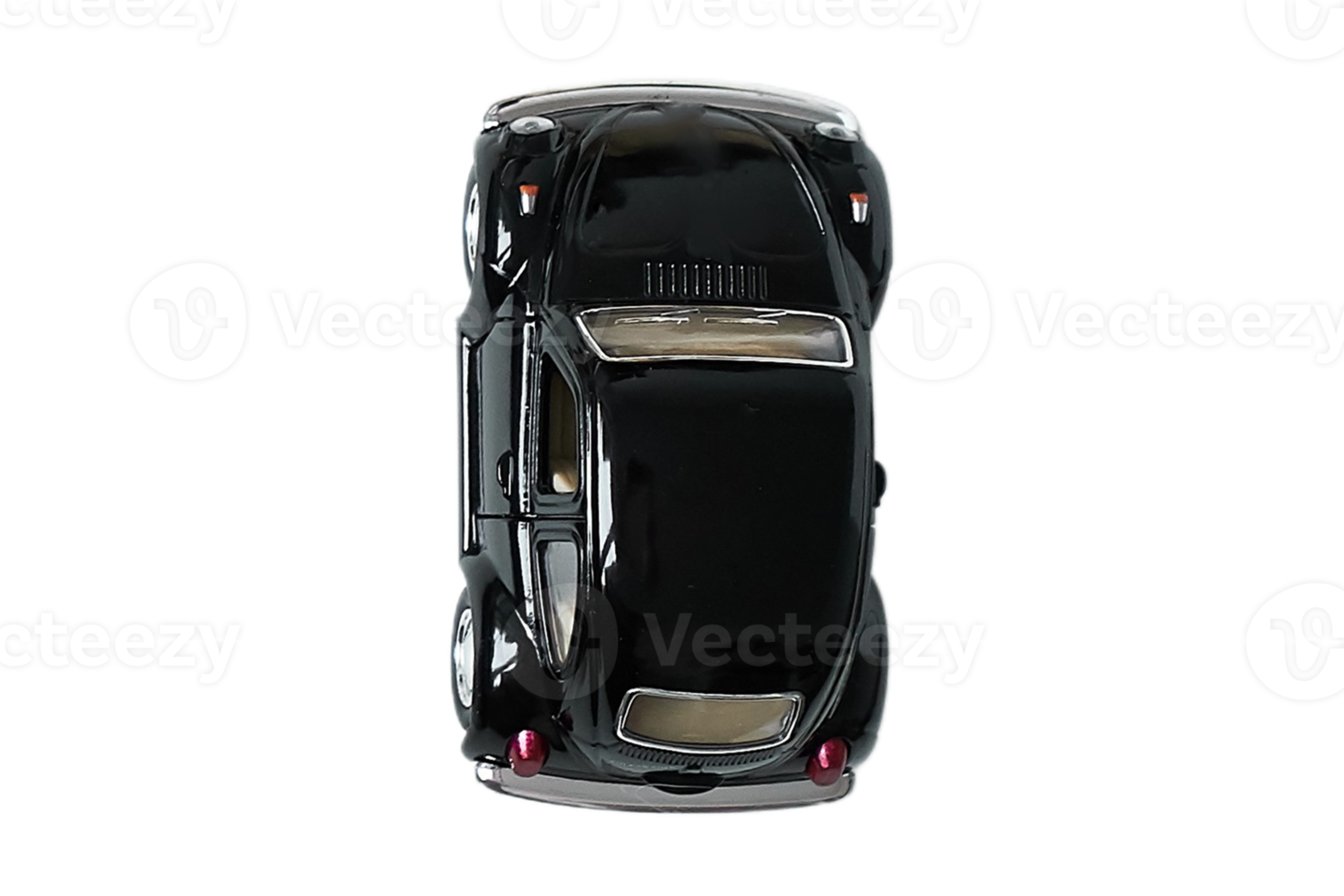 Black car toy isolated on a transparent background png